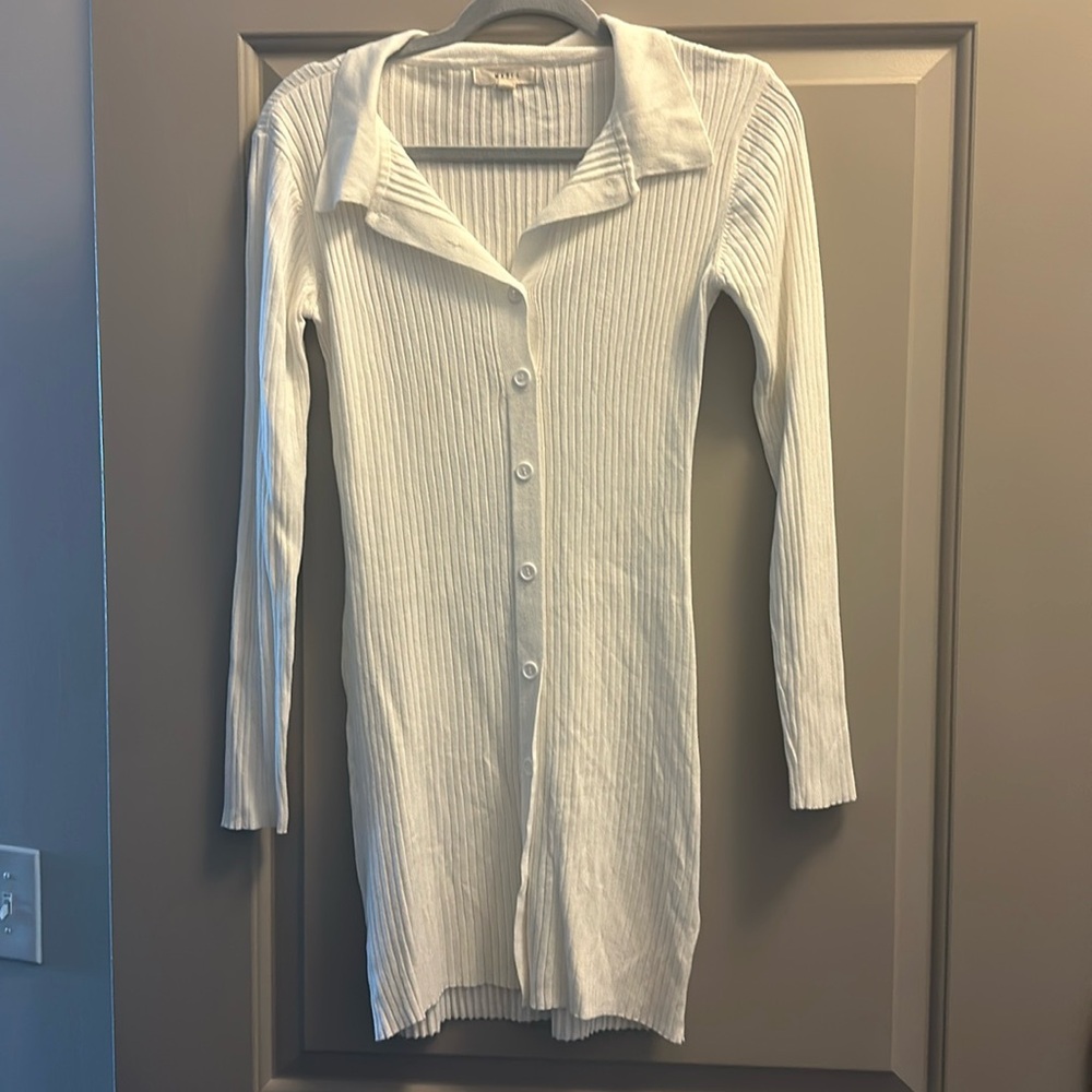 Mable Knit Polo Dress